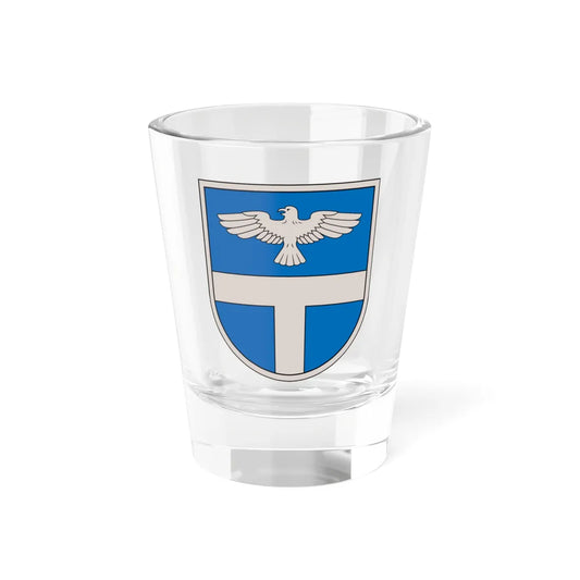 Līvānu novads COA (Latvia) (Coat of Arms) Shot Glass 1.5oz 1.5oz - Go Mug Yourself