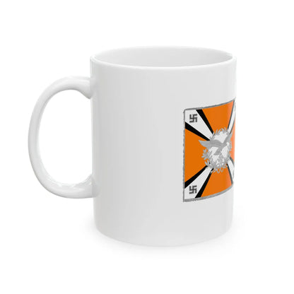 Lw Fahne Fliegende Einheiten VR (Germany) White Coffee Mug - Go Mug Yourself