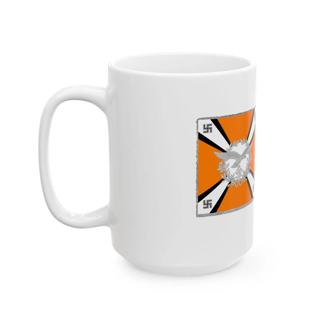 Lw Fahne Fliegende Einheiten VR (Germany) White Coffee Mug - Go Mug Yourself