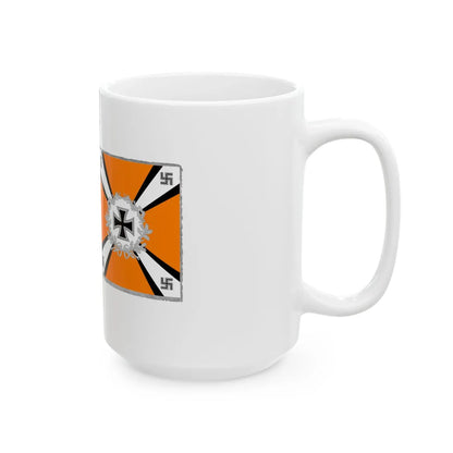 Lw Fahne Fliegende Einheiten VR (Germany) White Coffee Mug - Go Mug Yourself