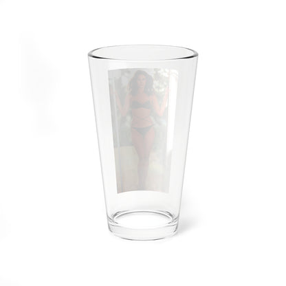 Lynda Carter #153 2 (Vintage Female Icon) Pint Glass 16oz-Go Mug Yourself