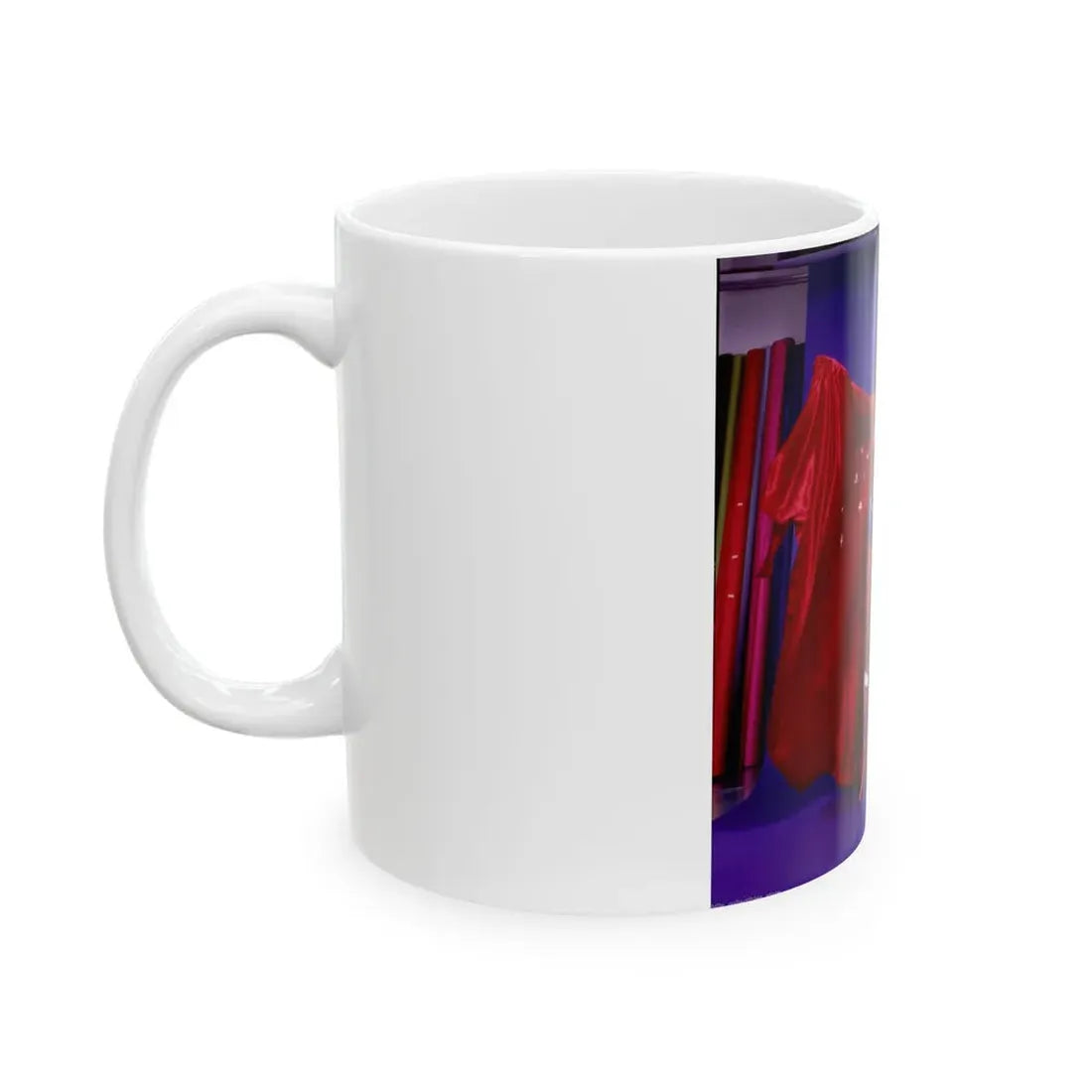 Lynda Carter #156 - Wonder Woman Photo (Vintage Female Icon) White Coffee Mug - Go Mug Yourself