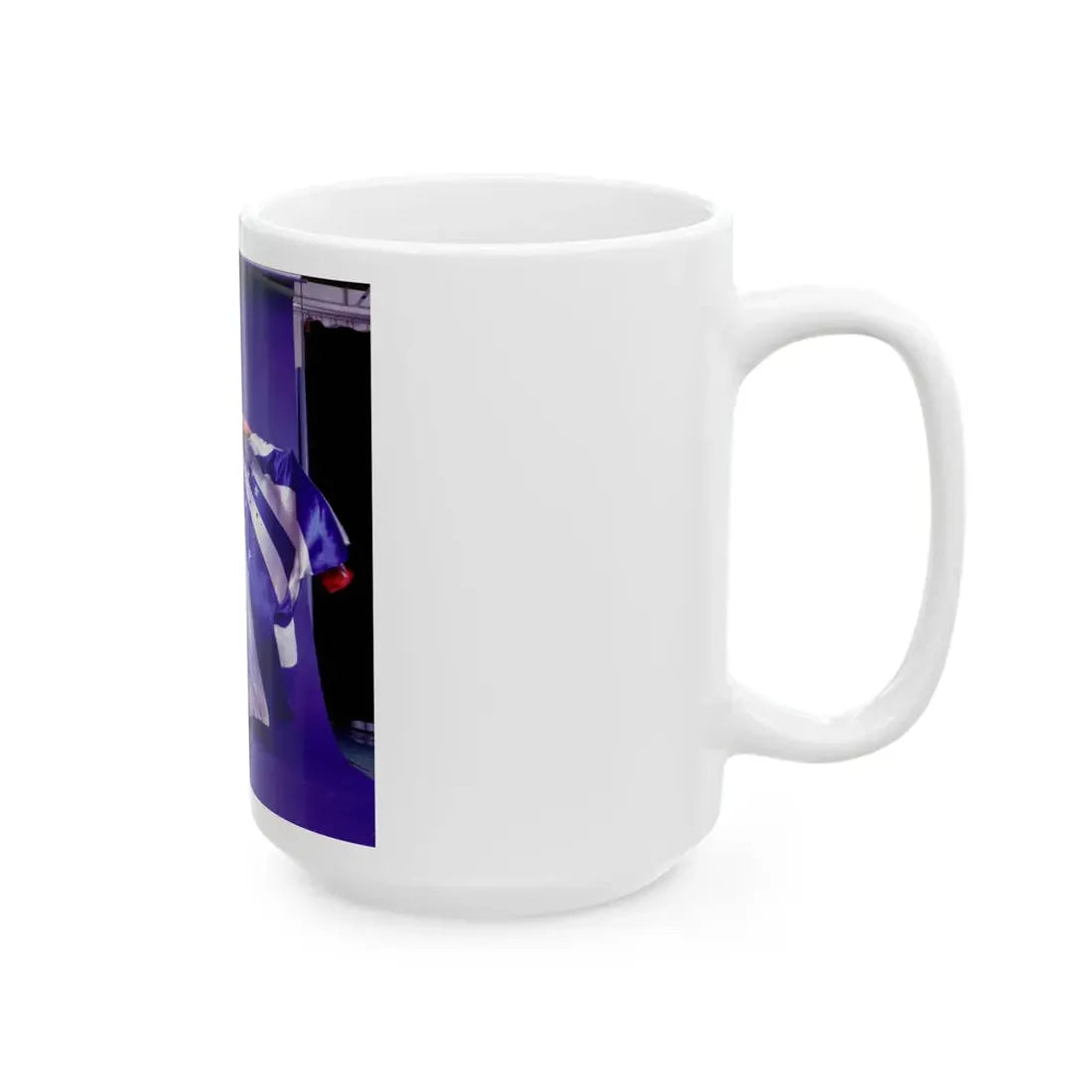 Lynda Carter #156 - Wonder Woman Photo (Vintage Female Icon) White Coffee Mug - Go Mug Yourself