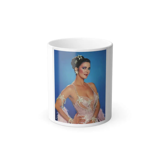 Lynda Carter #166 (Vintage Female Icons) Color Changing Mug 11oz-11oz-Go Mug Yourself