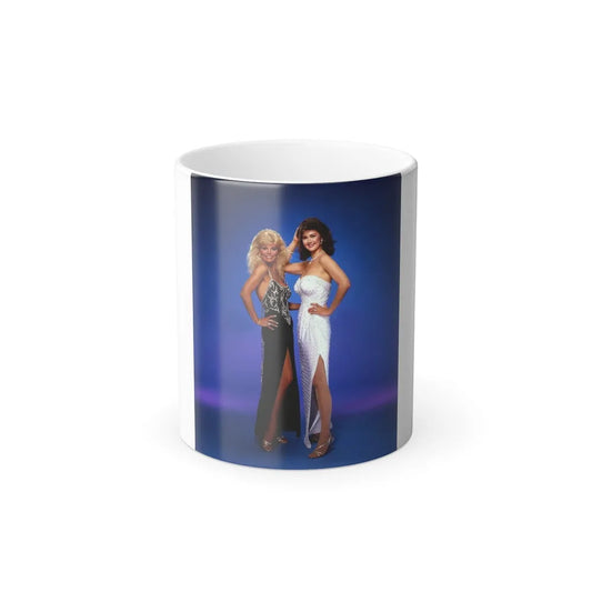 Lynda Carter #168 (Vintage Female Icons) Color Changing Mug 11oz-11oz-Go Mug Yourself