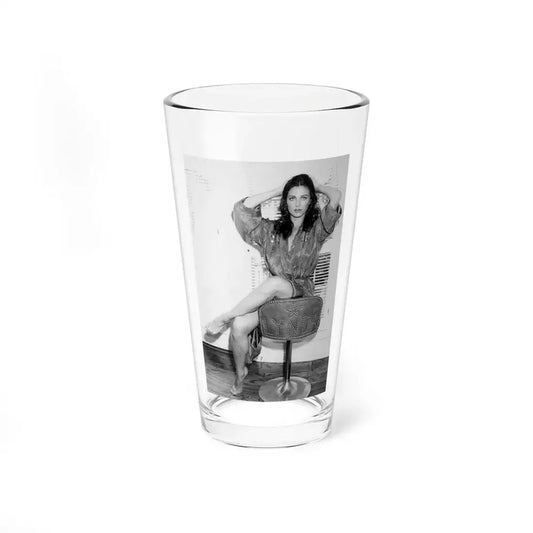 Lynda Carter #172 (Vintage Female Icon) Pint Glass 16oz 16oz - Go Mug Yourself
