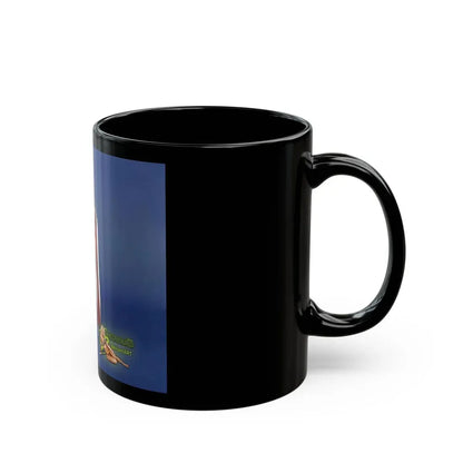 Lynda Carter #188 - Wonder Woman Photo (Vintage Female Icon) Black Coffee Mug - Go Mug Yourself