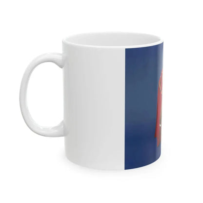 Lynda Carter #188 - Wonder Woman Photo (Vintage Female Icon) White Coffee Mug - Go Mug Yourself