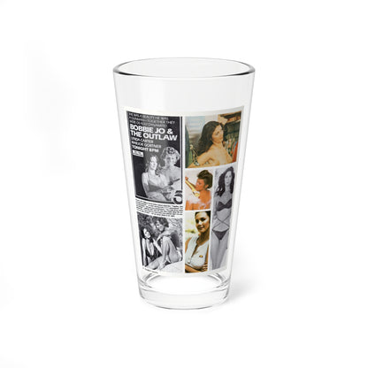 Lynda Carter #198 - Magazine Spread (Vintage Female Icon) Pint Glass 16oz-16oz-Go Mug Yourself