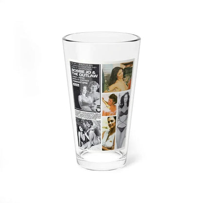 Lynda Carter #198 - Magazine Spread (Vintage Female Icon) Pint Glass 16oz 16oz - Go Mug Yourself