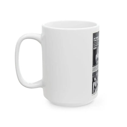 Lynda Carter #198 - Magazine Spread (Vintage Female Icon) White Coffee Mug - Go Mug Yourself