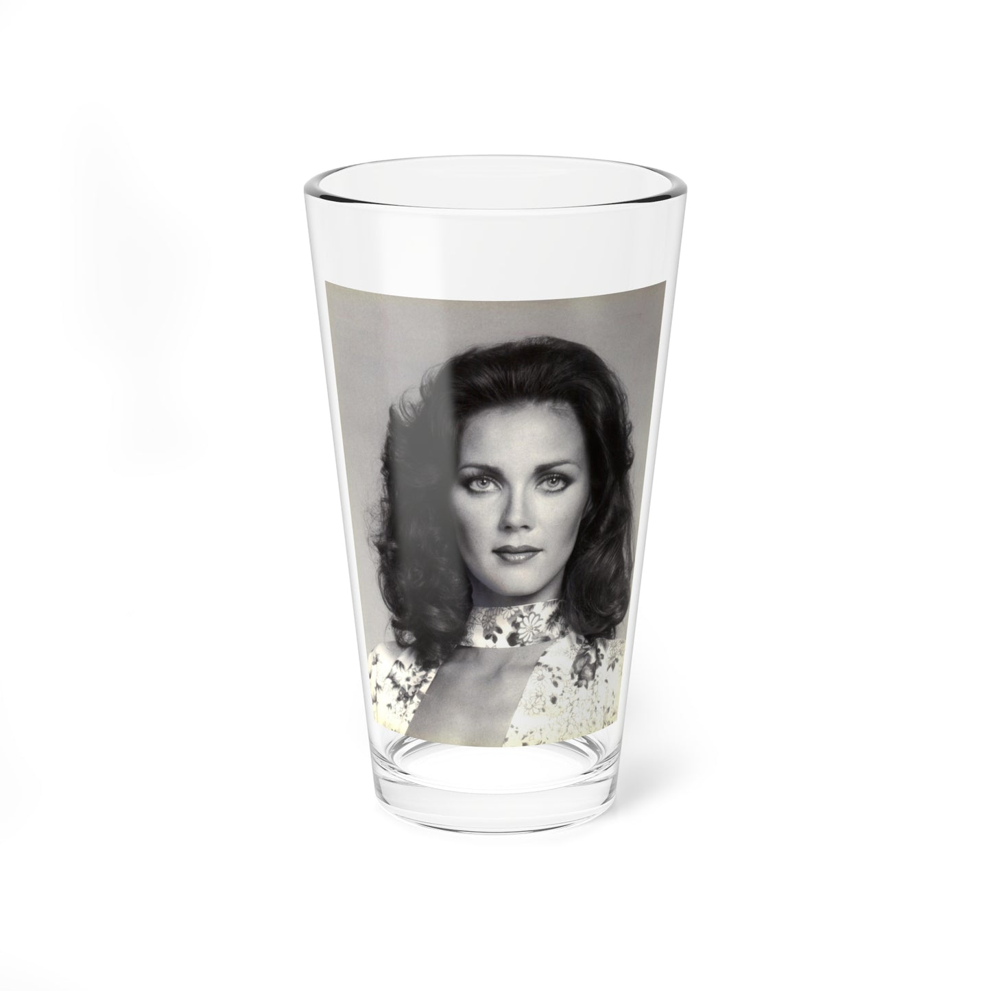 Lynda Carter #198 (Vintage Female Icon) Pint Glass 16oz-16oz-Go Mug Yourself