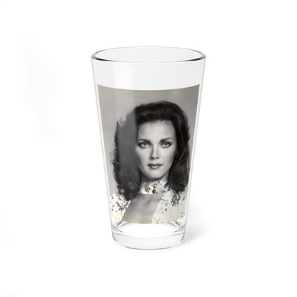 Lynda Carter #198 (Vintage Female Icon) Pint Glass 16oz-16oz-Go Mug Yourself