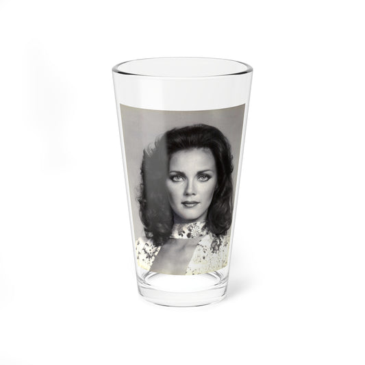 Lynda Carter #198 (Vintage Female Icon) Pint Glass 16oz-16oz-Go Mug Yourself