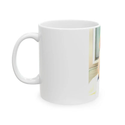 Lynda Carter #200 (Vintage Female Icon) White Coffee Mug-Go Mug Yourself