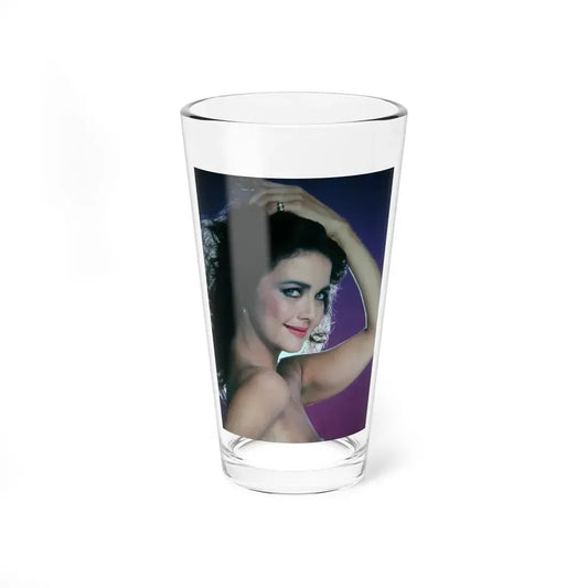 Lynda Carter #203 (Vintage Female Icon) Pint Glass 16oz 16oz - Go Mug Yourself