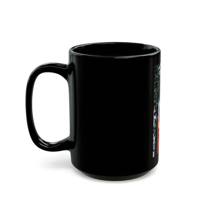 Lynda Carter #211 - Wonder Woman Photo (Vintage Female Icon) Black Coffee Mug - Go Mug Yourself