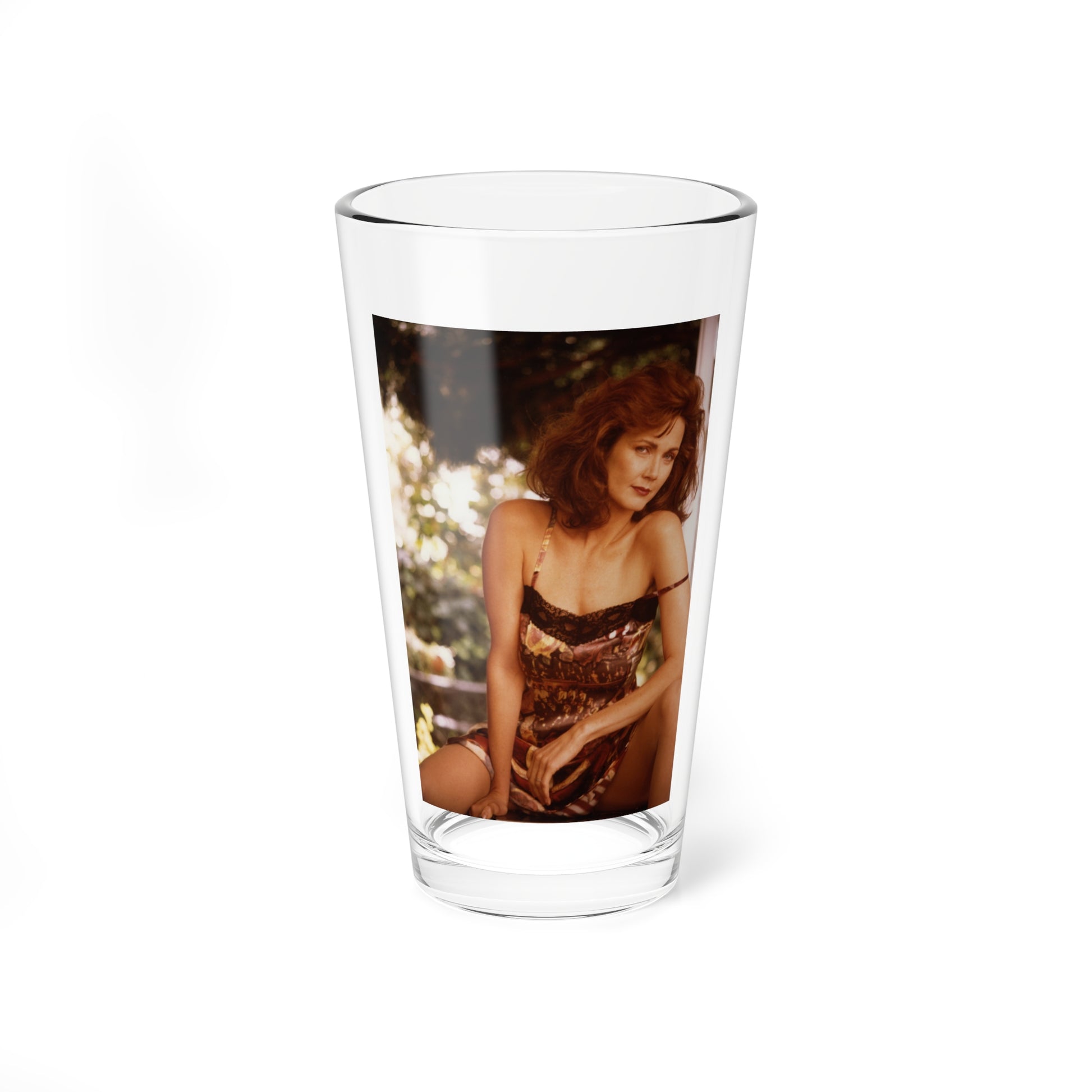 Lynda Carter #213 (Vintage Female Icon) Pint Glass 16oz-16oz-Go Mug Yourself