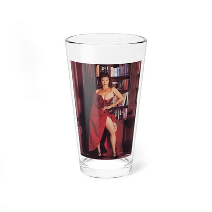 Lynda Carter #223 (Vintage Female Icon) Pint Glass 16oz 16oz - Go Mug Yourself