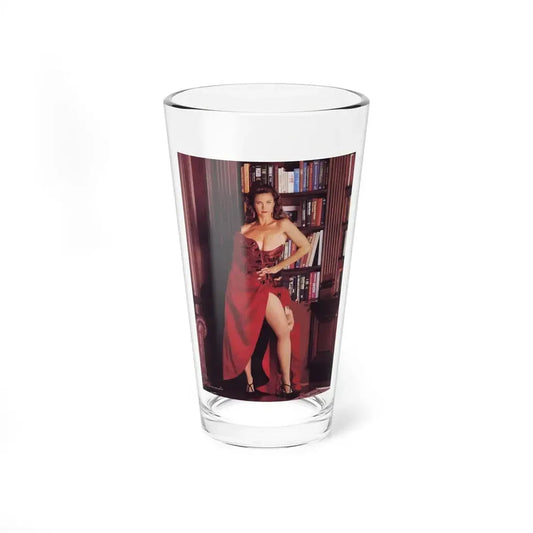 Lynda Carter #223 (Vintage Female Icon) Pint Glass 16oz 16oz - Go Mug Yourself