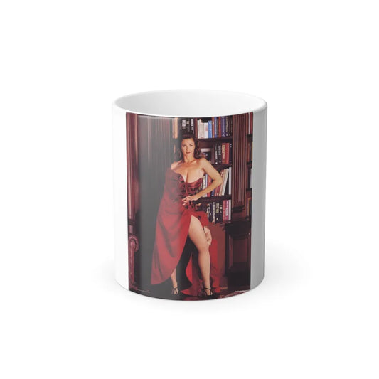 Lynda Carter #223 (Vintage Female Icons) Color Changing Mug 11oz-11oz-Go Mug Yourself