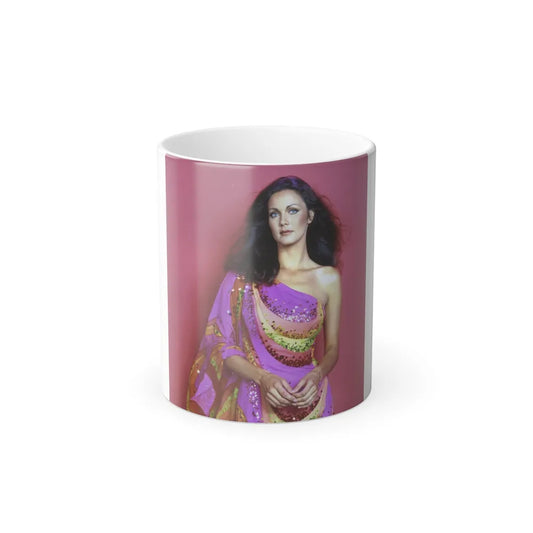 Lynda Carter #225 (Vintage Female Icons) Color Changing Mug 11oz-11oz-Go Mug Yourself