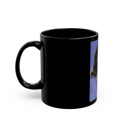 Lynda Carter #226 1 (Vintage Female Icon) Black Coffee Mug - Go Mug Yourself