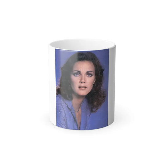 Lynda Carter #226_1 (Vintage Female Icons) Color Changing Mug 11oz-11oz-Go Mug Yourself
