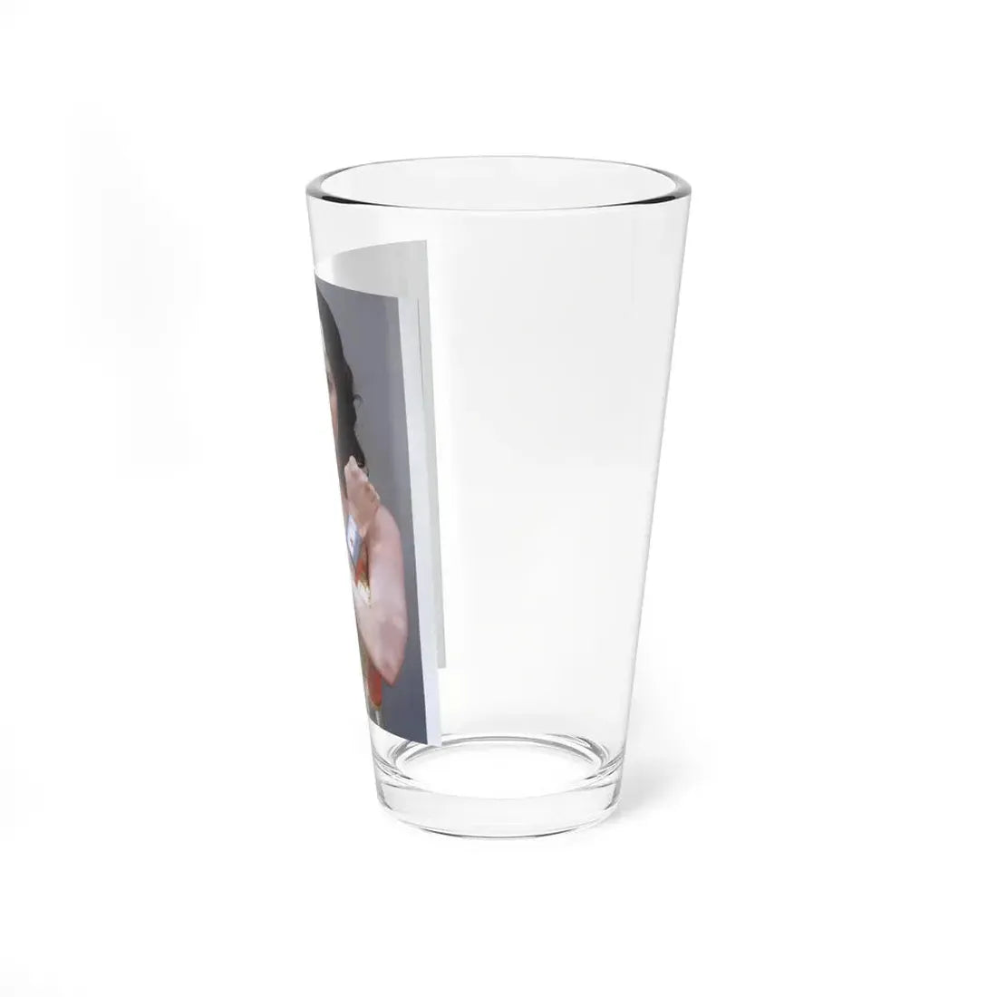 Lynda Carter #230 - Wonder Woman Photo (Vintage Female Icon) Pint Glass 16oz - Go Mug Yourself