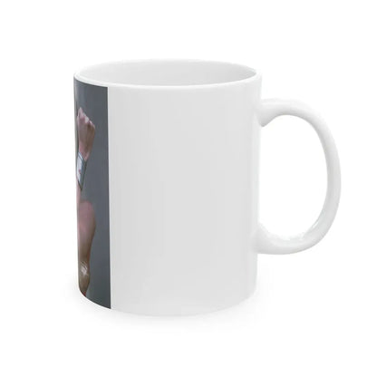 Lynda Carter #233 - Wonder Woman Photo (Vintage Female Icon) White Coffee Mug - Go Mug Yourself