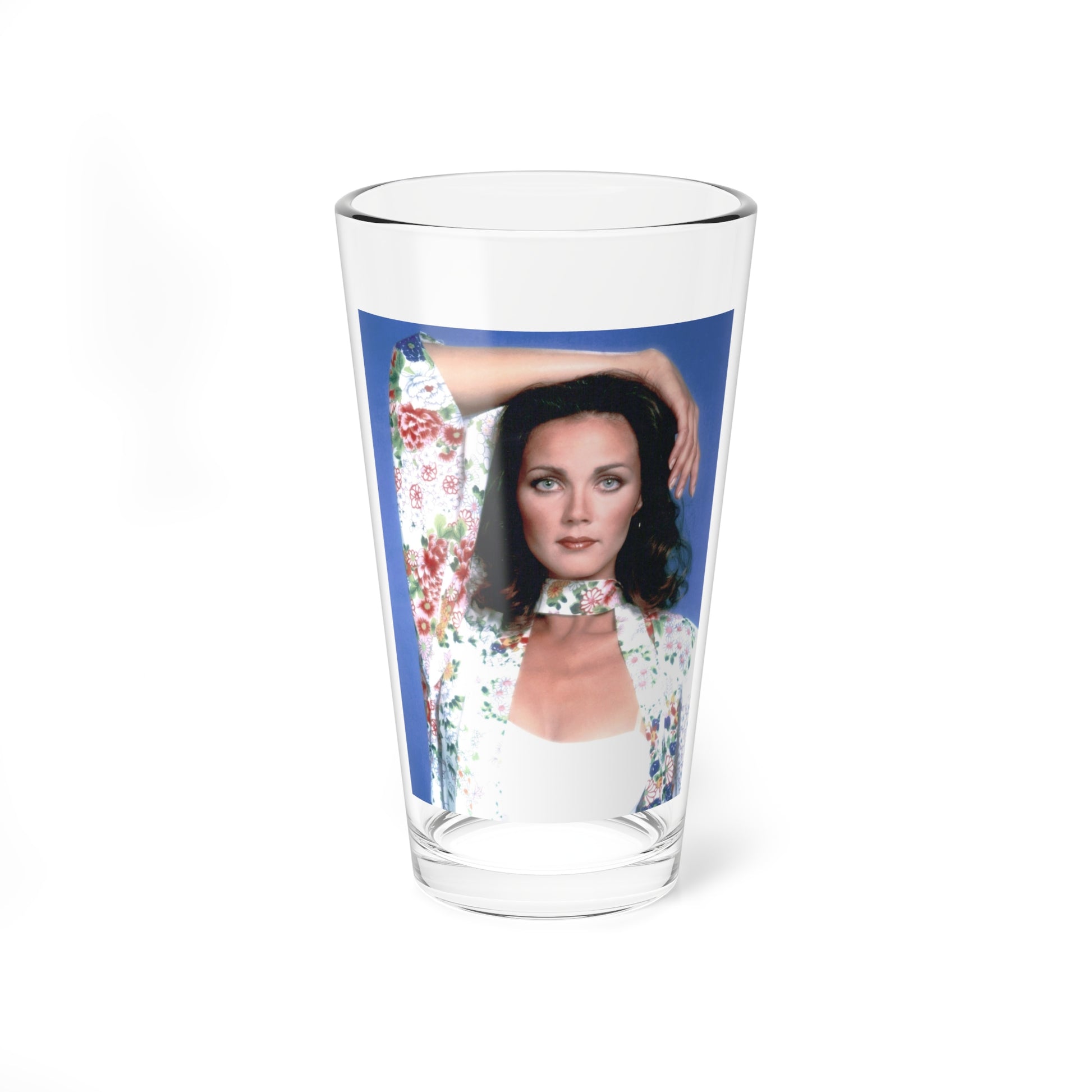 Lynda Carter #234 (Vintage Female Icon) Pint Glass 16oz-16oz-Go Mug Yourself