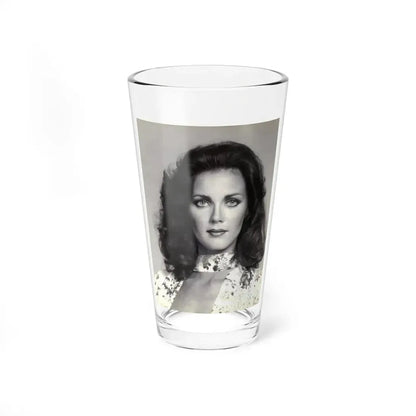 Lynda Carter #235 (Vintage Female Icon) Pint Glass 16oz 16oz - Go Mug Yourself