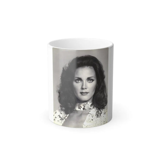 Lynda Carter #235 (Vintage Female Icons) Color Changing Mug 11oz-11oz-Go Mug Yourself