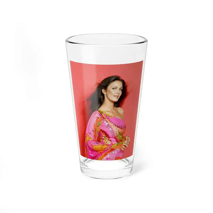 Lynda Carter #237 (Vintage Female Icon) Pint Glass 16oz 16oz - Go Mug Yourself