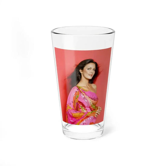 Lynda Carter #237 (Vintage Female Icon) Pint Glass 16oz 16oz - Go Mug Yourself