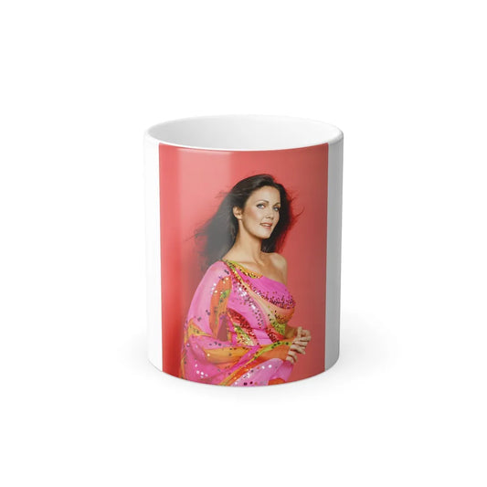 Lynda Carter #237 (Vintage Female Icons) Color Changing Mug 11oz-11oz-Go Mug Yourself
