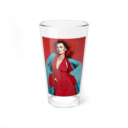 Lynda Carter #240 (Vintage Female Icon) Pint Glass 16oz 16oz - Go Mug Yourself