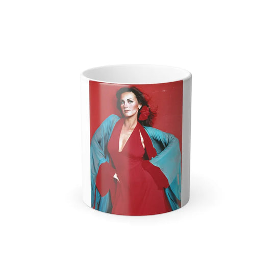 Lynda Carter #240 (Vintage Female Icons) Color Changing Mug 11oz-11oz-Go Mug Yourself
