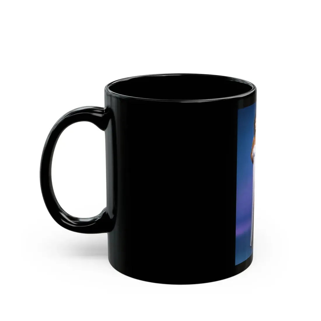 Lynda Carter #242 with, Loni Anderson (Vintage Female Icon) Black Coffee Mug - Go Mug Yourself