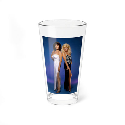 Lynda Carter #242 with, Loni Anderson (Vintage Female Icon) Pint Glass 16oz-16oz-Go Mug Yourself