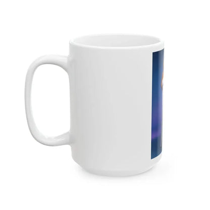 Lynda Carter #242 with, Loni Anderson (Vintage Female Icon) White Coffee Mug - Go Mug Yourself