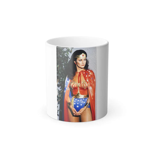 Lynda Carter #249 (Vintage Female Icons) Color Changing Mug 11oz-11oz-Go Mug Yourself