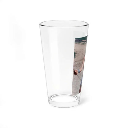 Lynda Carter #257 (Vintage Female Icon) Pint Glass 16oz - Go Mug Yourself