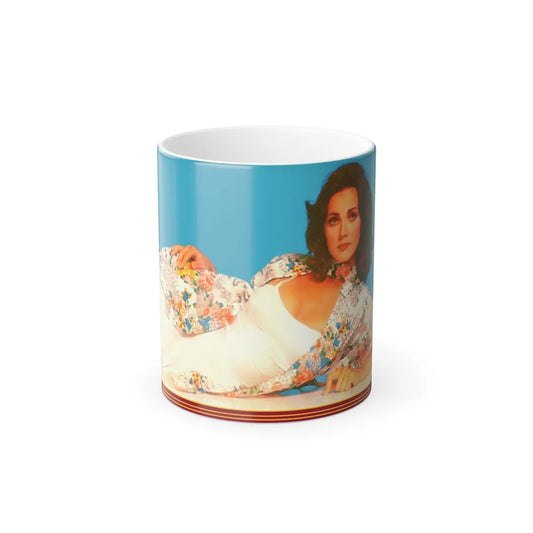 Lynda Carter #26 (Vintage Female Icons) Color Changing Mug 11oz-11oz-Go Mug Yourself
