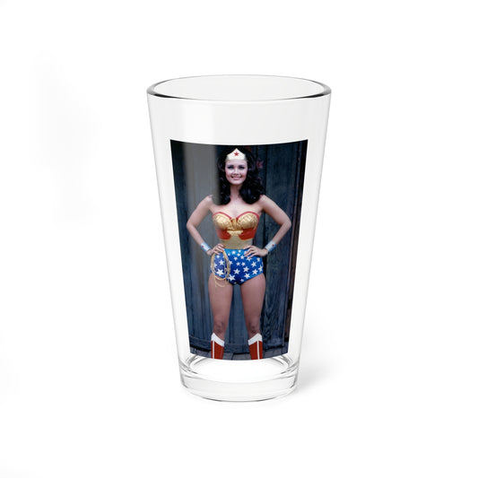 Lynda Carter #264 (Vintage Female Icon) Pint Glass 16oz-16oz-Go Mug Yourself