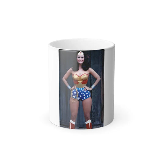 Lynda Carter #264 (Vintage Female Icons) Color Changing Mug 11oz-11oz-Go Mug Yourself