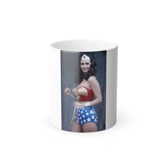 Lynda Carter #265 (Vintage Female Icons) Color Changing Mug 11oz-11oz-Go Mug Yourself