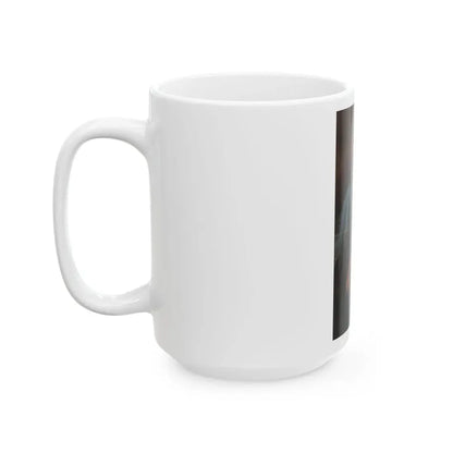 Lynda Carter #267 - Topless (Vintage Female Icon) White Coffee Mug - Go Mug Yourself