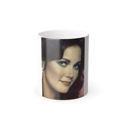 Lynda Carter #268 (Vintage Female Icons) Color Changing Mug 11oz-11oz-Go Mug Yourself