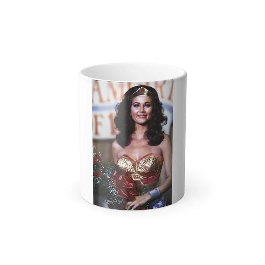 Lynda Carter #269 (Vintage Female Icons) Color Changing Mug 11oz-11oz-Go Mug Yourself